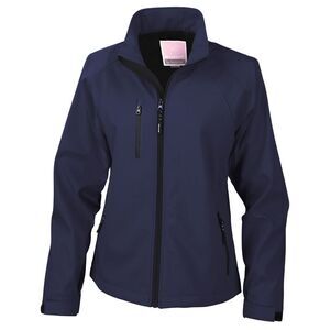 Result Womens/Ladies Soft Shell Jacket / Navy